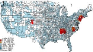 New Study Locates PFAS ‘Forever Chemical’ Hot Spots in U.S.